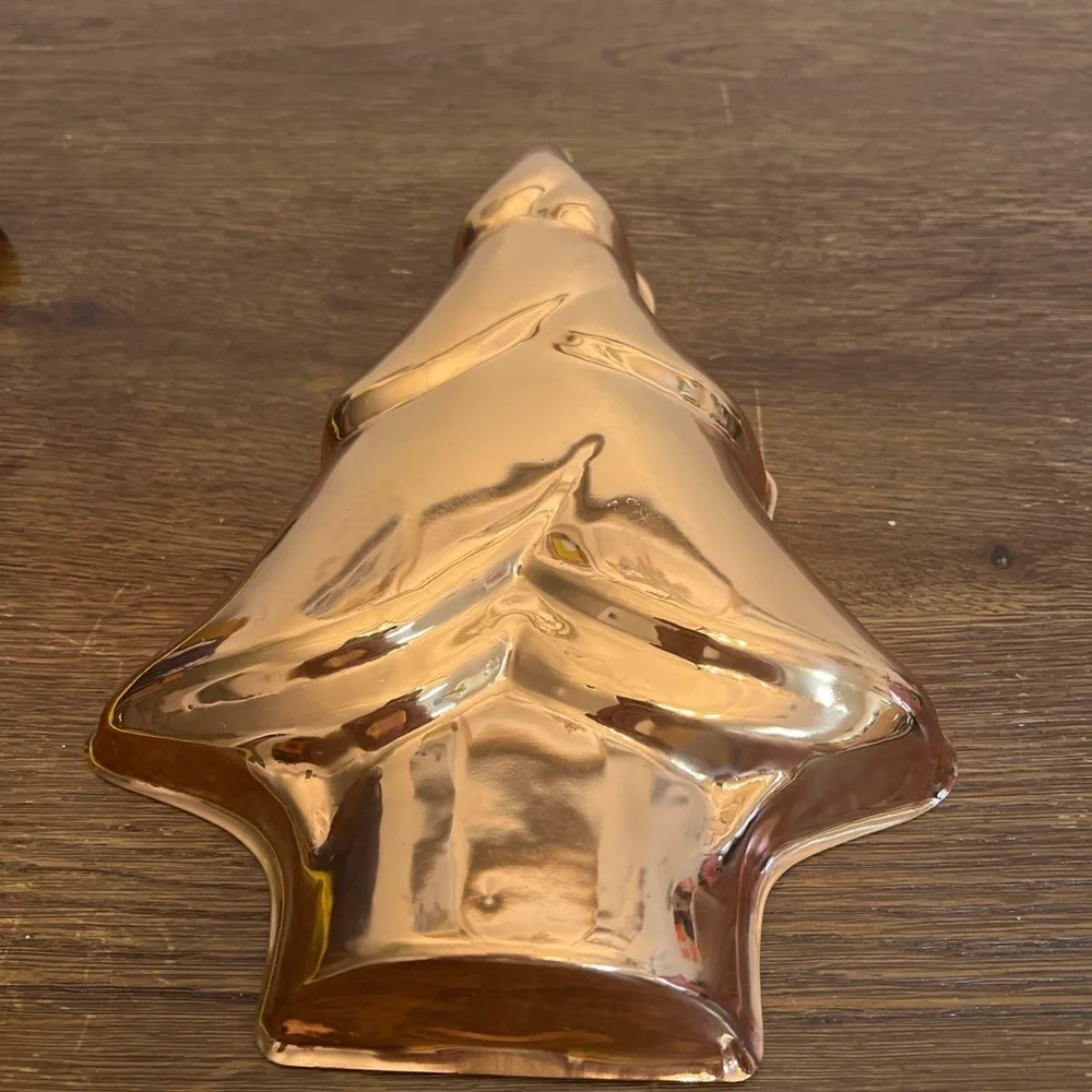 Vintage Copper Tree Mold – Made in Portugal Wall Hanging Christmas Decor